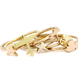 Sky / Stack Cloud Ring By fitzgerald jewelry in rings Category