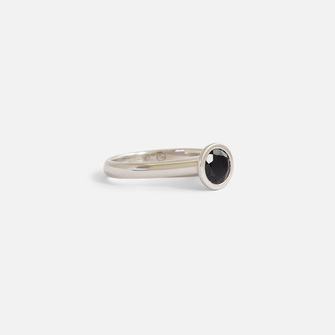 Rock / Black Spinel By fitzgerald jewelry in rings Category