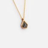 Rock Pendant / Salt + Pepper Diamond By Hiroyo in pendants Category