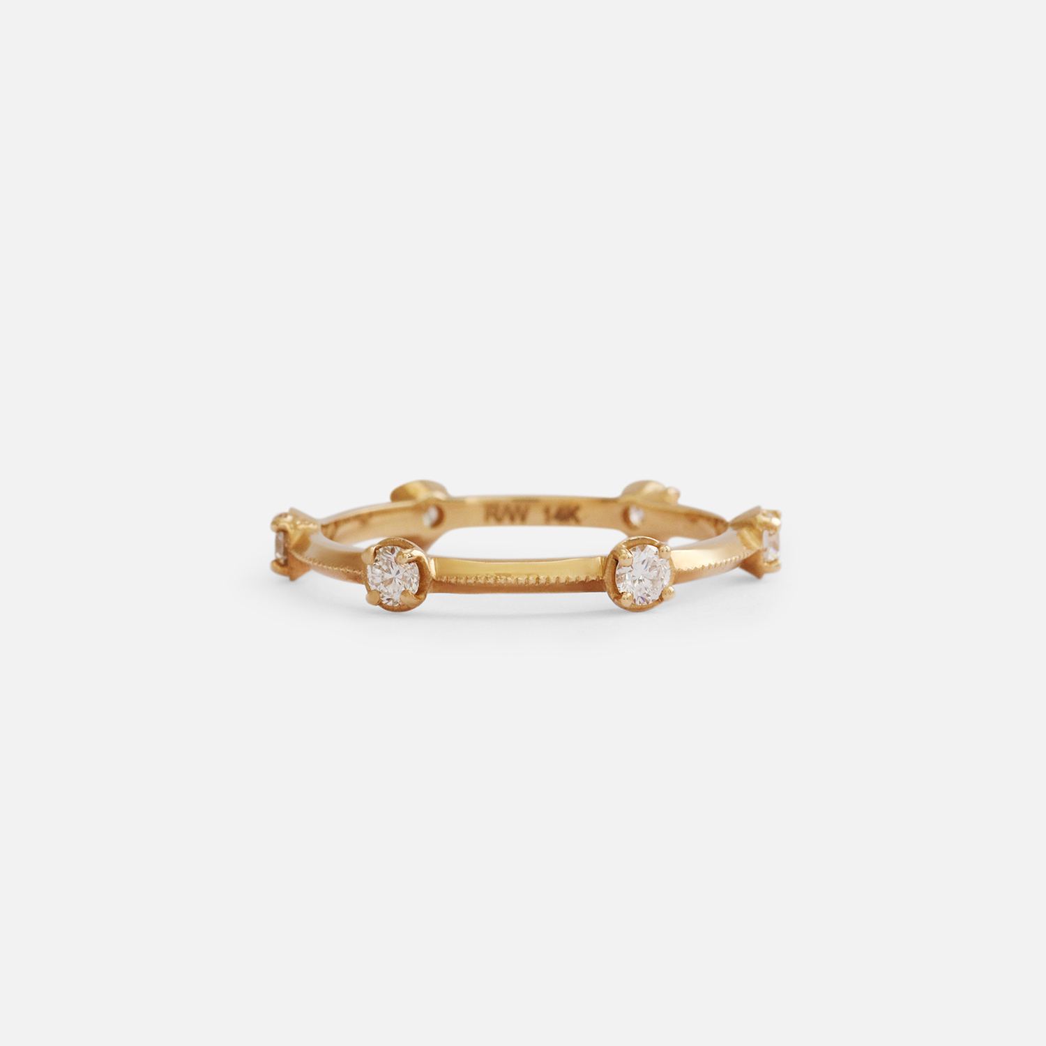 Romantic Array / Linear Diamond Band By Ruowei