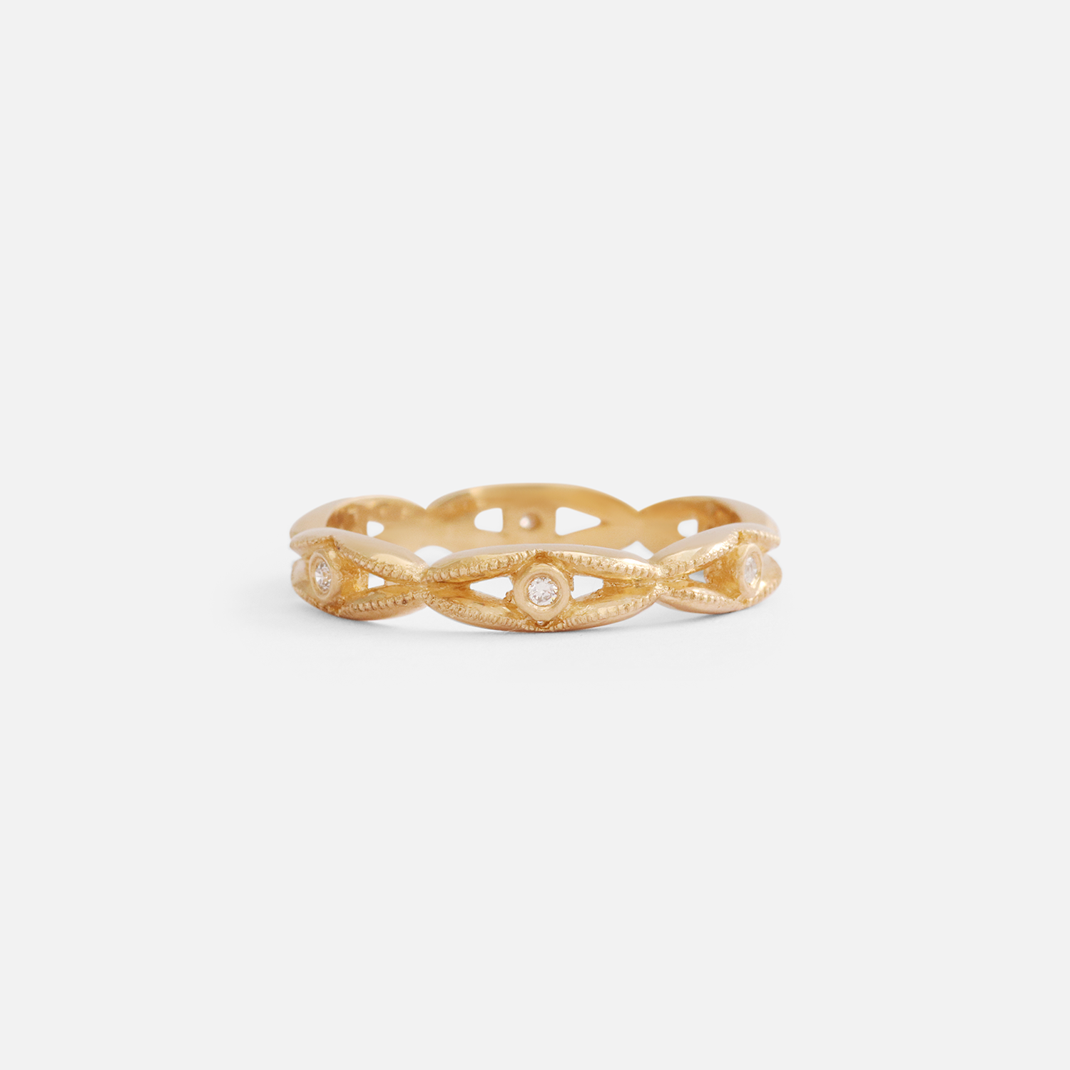 Romantic Array / Eye Diamond Band By Ruowei