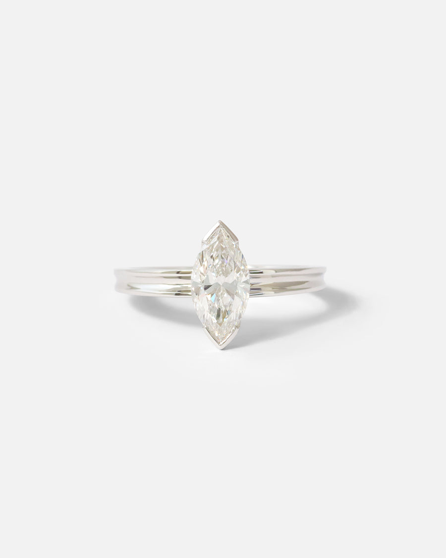Ariel / Marquise Platinum By Ruowei in ENGAGEMENT Category