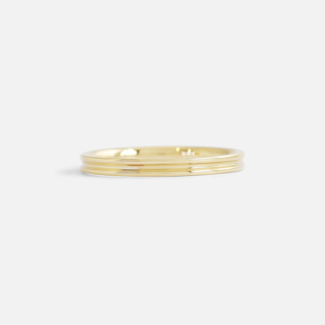 Canal / 2mm Band By Ruowei in Wedding Bands Category