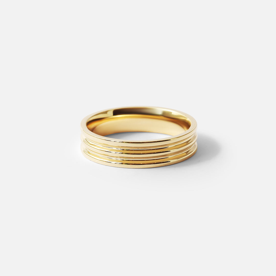 Canal Full Double / 5mm Band By Ruowei in WEDDING Category