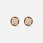 Galaxy / 5.5mm Pearl Studs By Ruoria