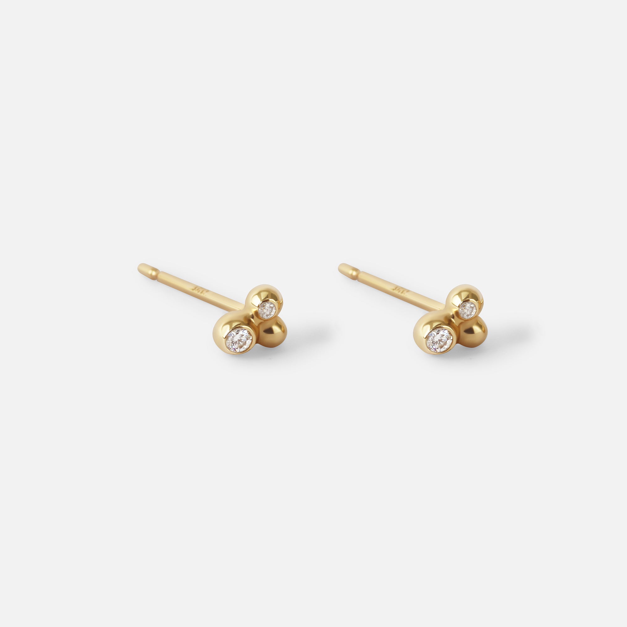 Petits Trio XS / Diamond Studs By Ruowei