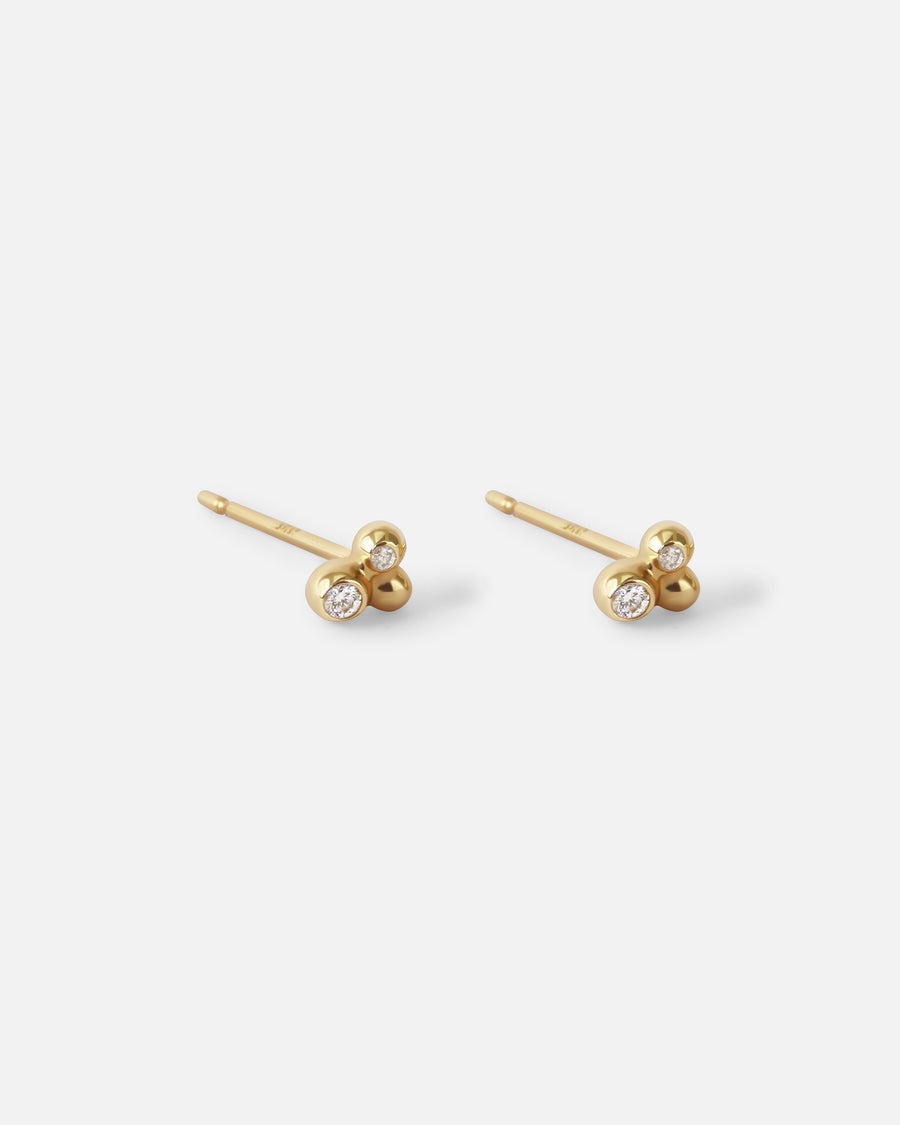 Petits Trio XS / Diamond Studs By Ruowei in earrings Category