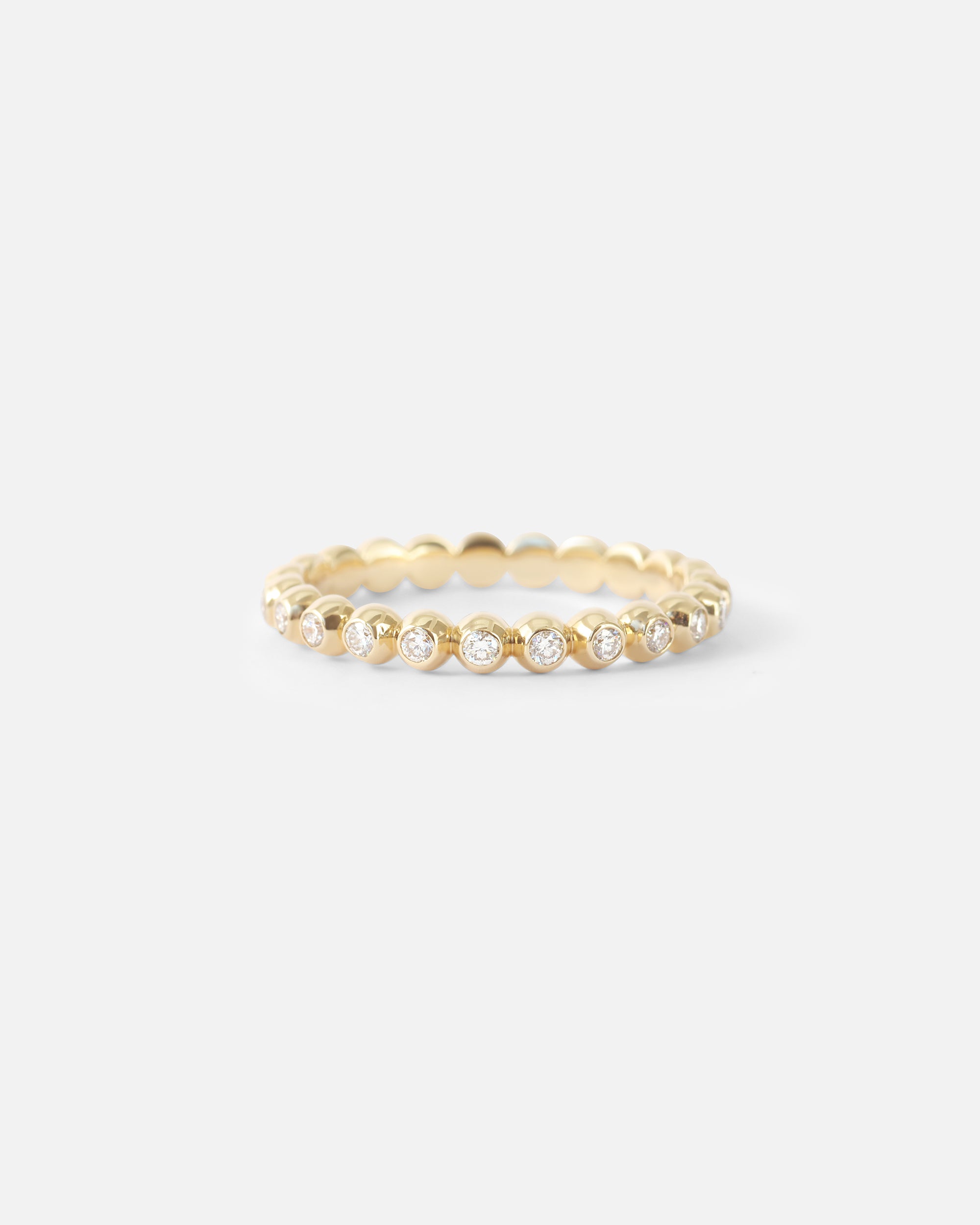 Petits / Diamond Band By Ruowei in Wedding Bands Category