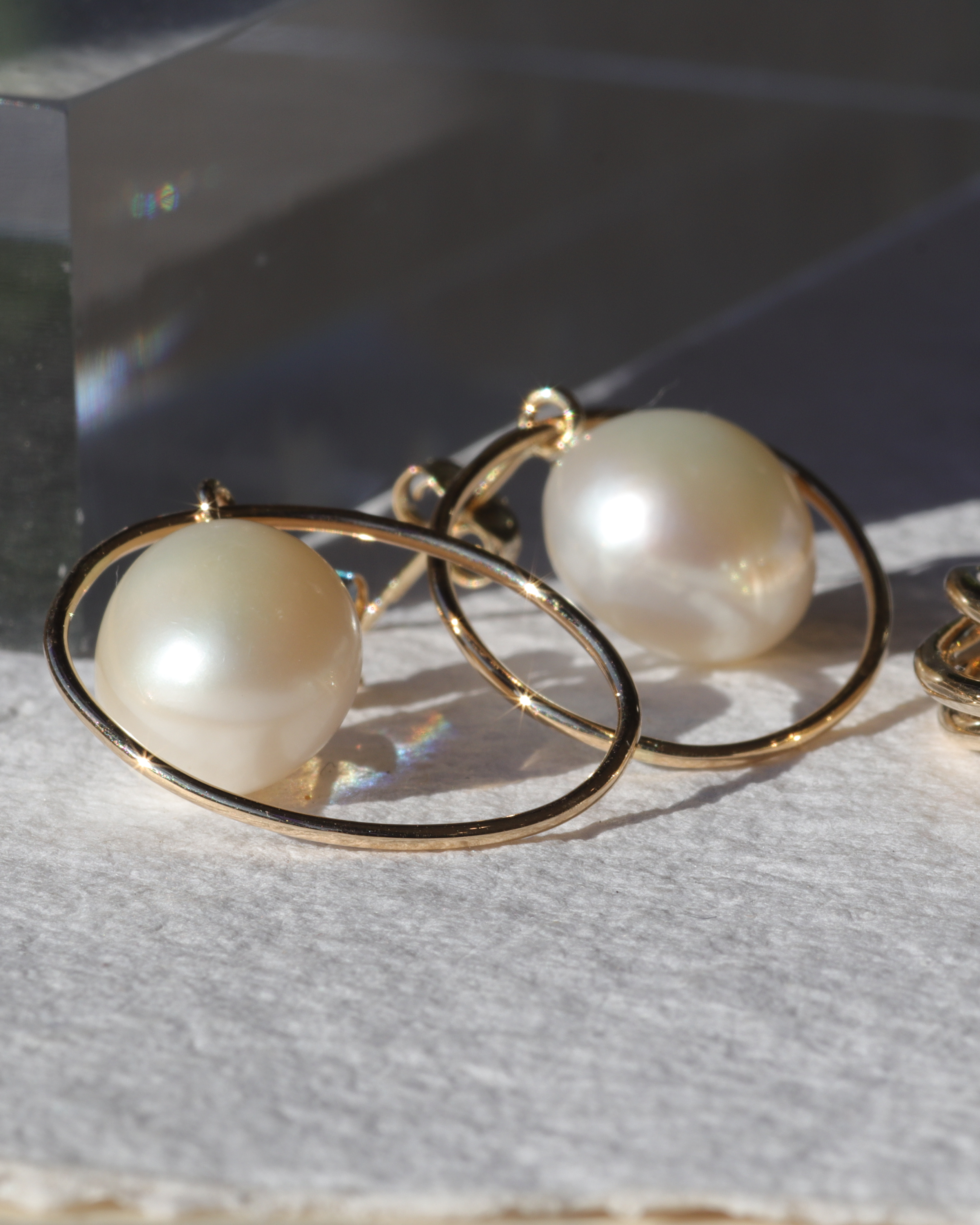 WeiWave / Solo Baroque Pearl By Ruowei in earrings Category