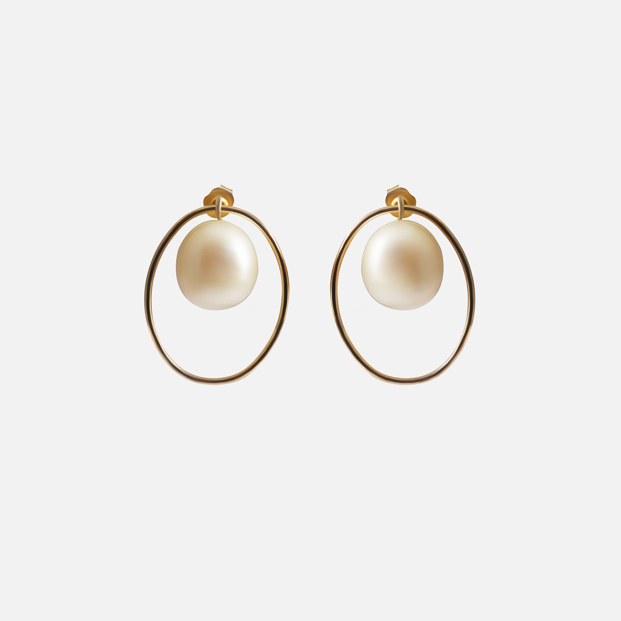 WeiWave / Solo Baroque Pearl By Ruowei in earrings Category