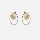 WeiWave / Solo Baroque Pearl By Ruowei in earrings Category