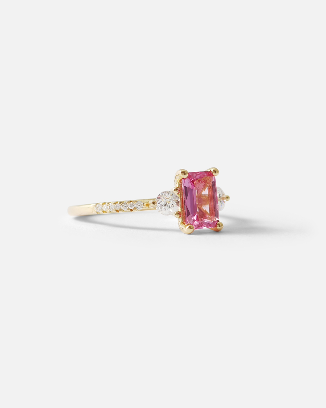 Savanah / Pink Sapphire By fitzgerald jewelry