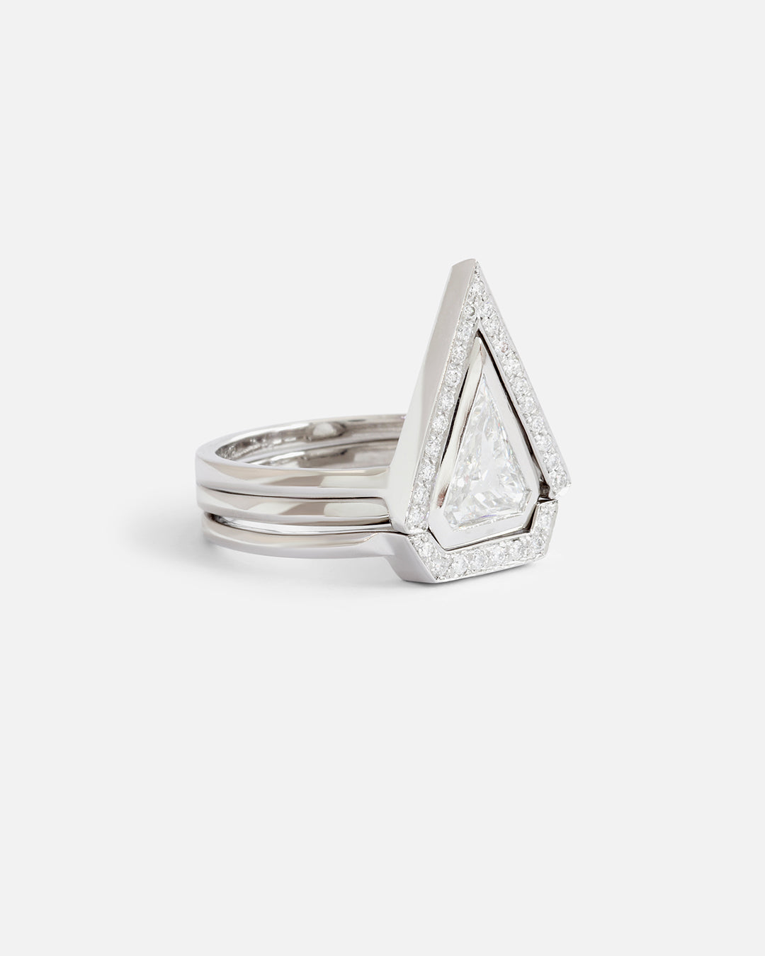 Shield Diamond / Ring By Hiroyo
