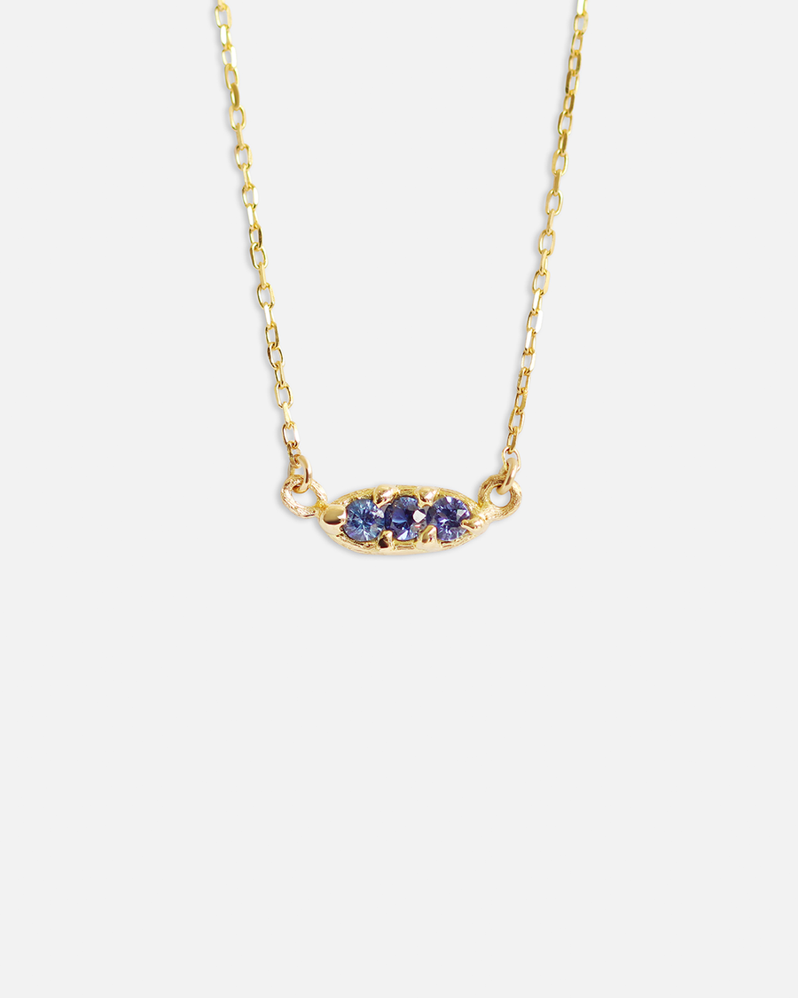 Silk / Purple Sapphire Pendant By Hiroyo in pendants Category