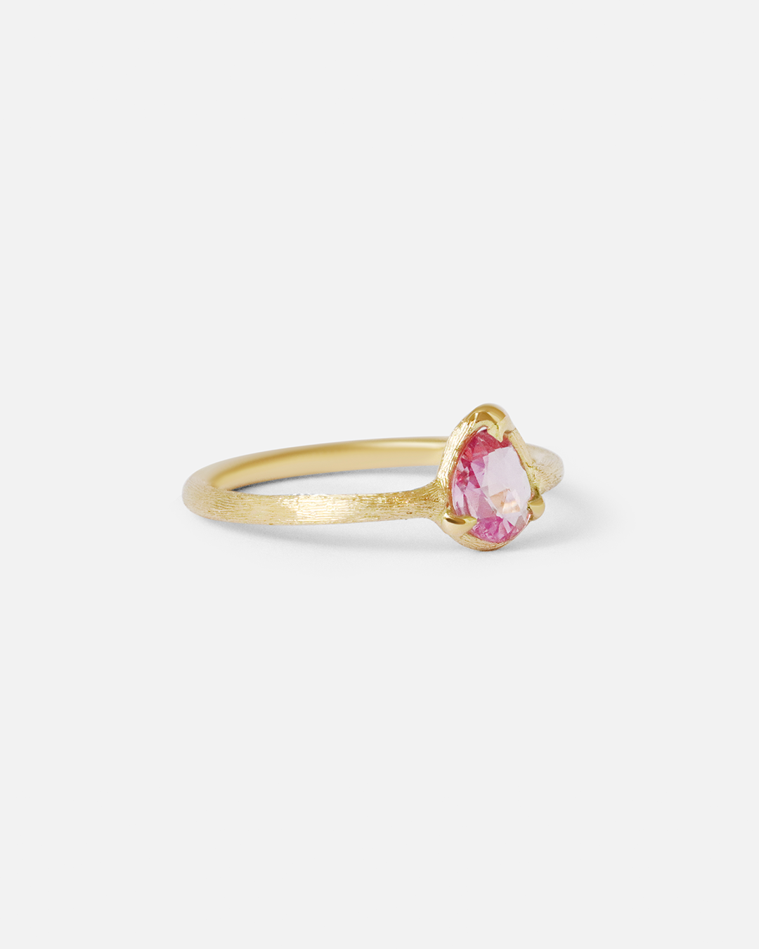 Silk / Pink Sapphire Ring By Hiroyo in rings Category