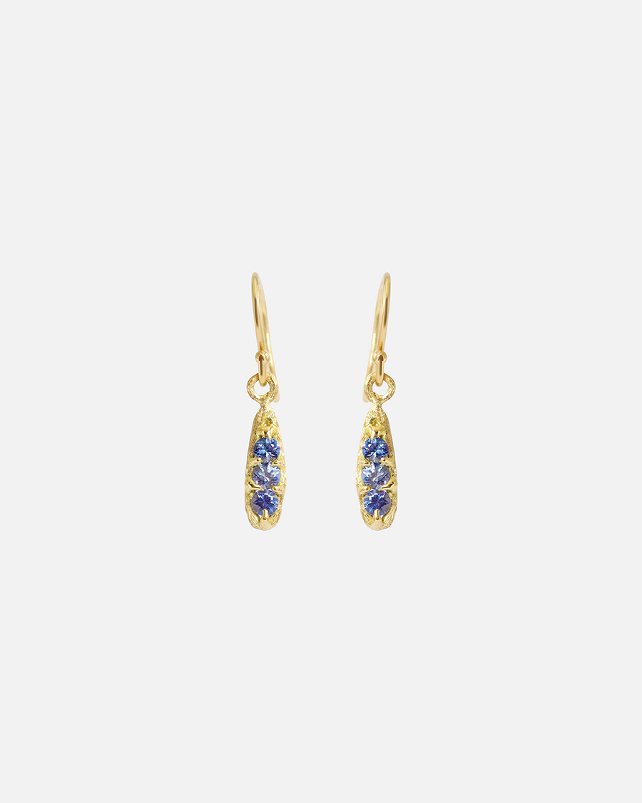 Silk / Violet Sapphire Earrings By Hiroyo in earrings Category
