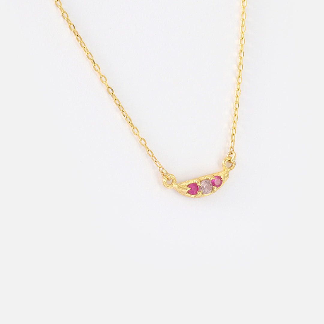 Silk / Crescent Pendant By Hiroyo in pendants Category