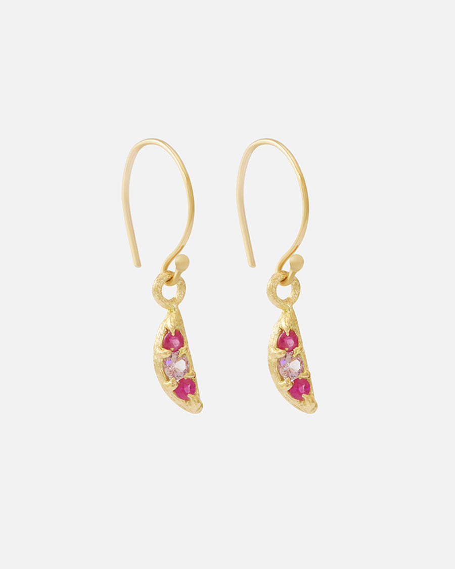 Silk / Crescent Earrings By Hiroyo in earrings Category