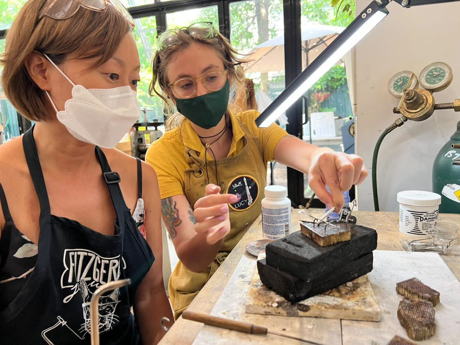 Silversmithing By Fitzgerald Jewelry School in WORKSHOP Category