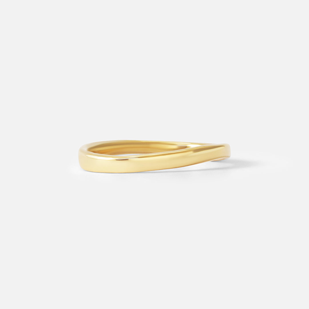 Wave Band / Small By Hiroyo in Wedding Bands Category