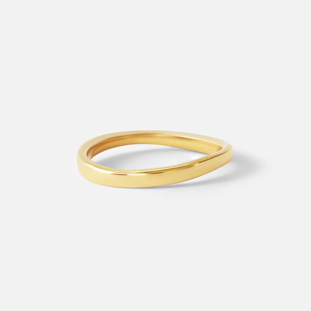 Wave Band / Small By Hiroyo in Wedding Bands Category
