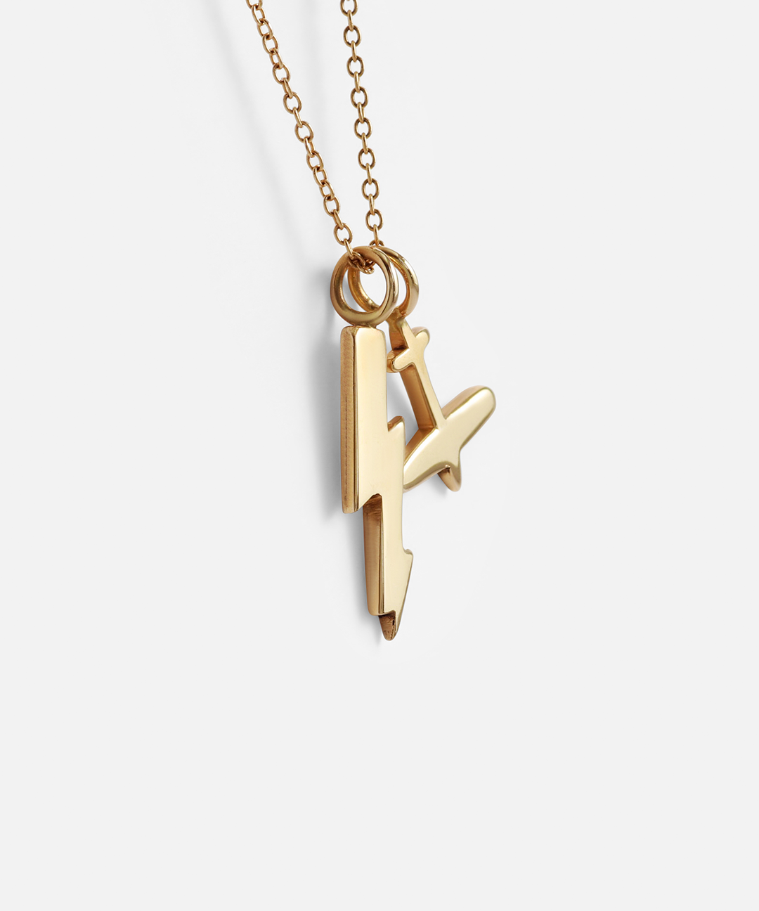 Sky / Small Double Pendant By fitzgerald jewelry