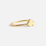 Sky / Stack Cloud Ring By fitzgerald jewelry in rings Category