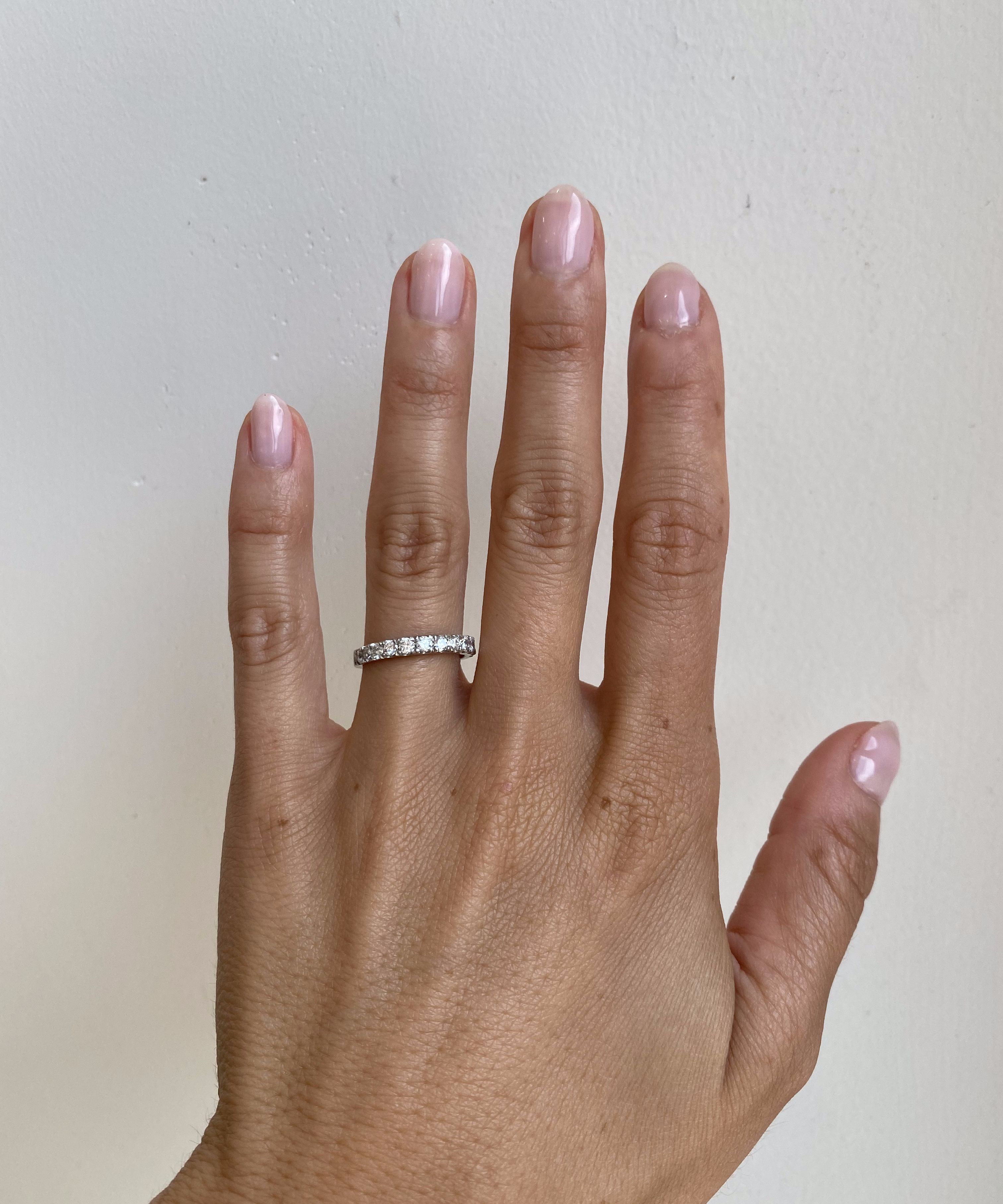 Orbit Band / Standard Pave 12 White Diamonds By Hiroyo