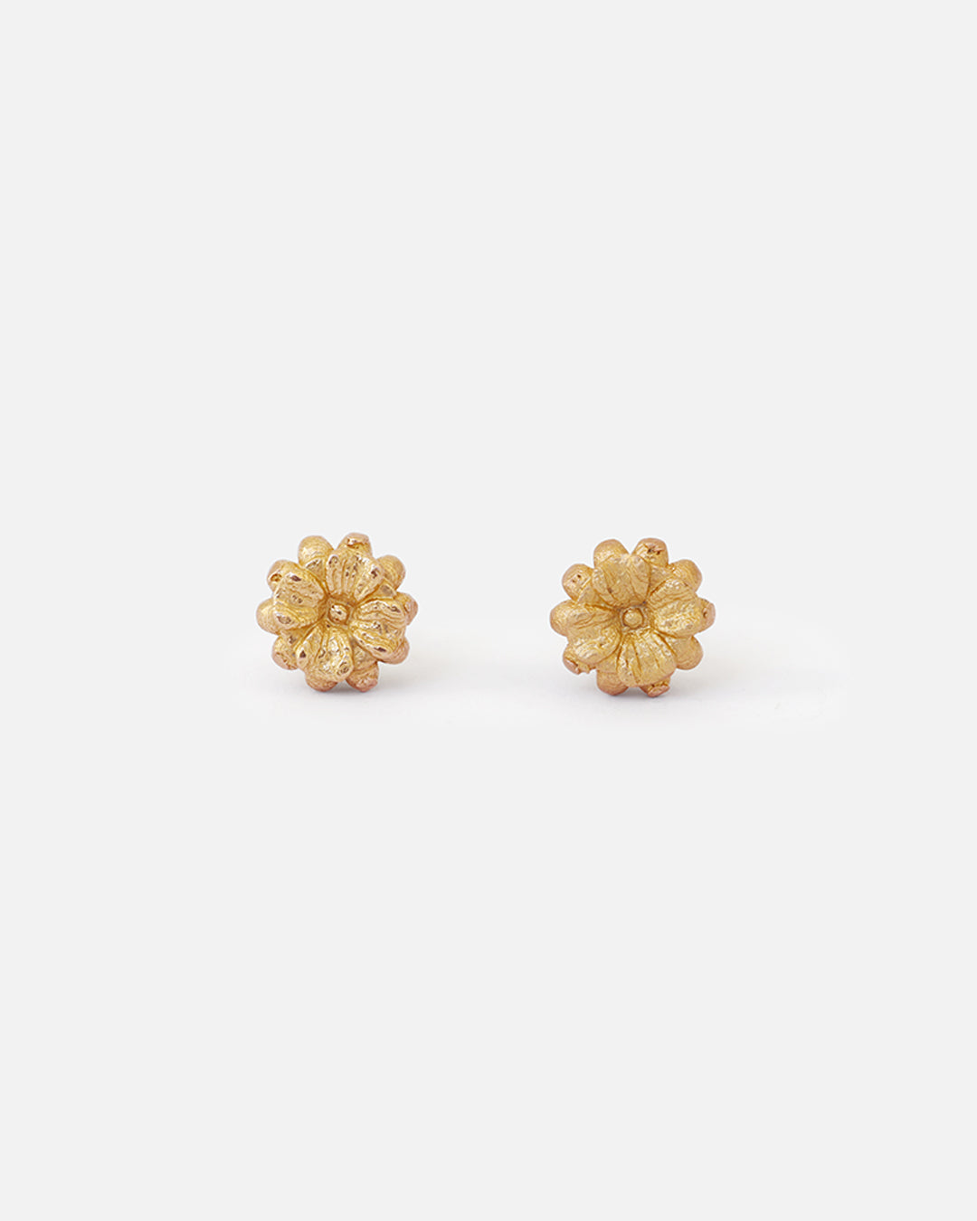 Flower & Skull Studs By fitzgerald jewelry in earrings Category