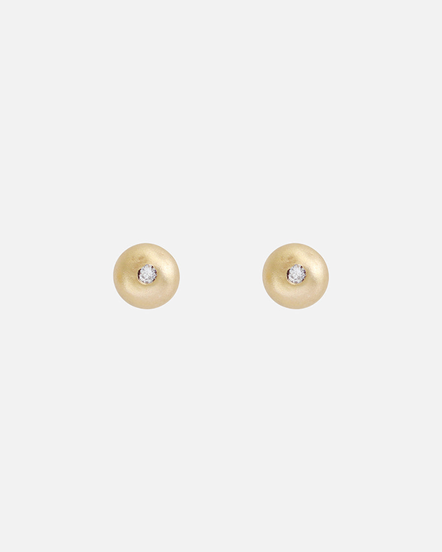 Diamond Ball / Studs By Tricia Kirkland in earrings Category