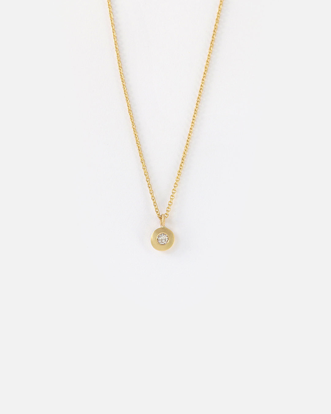 Diamond Dot / Necklace By Tricia Kirkland in pendants Category