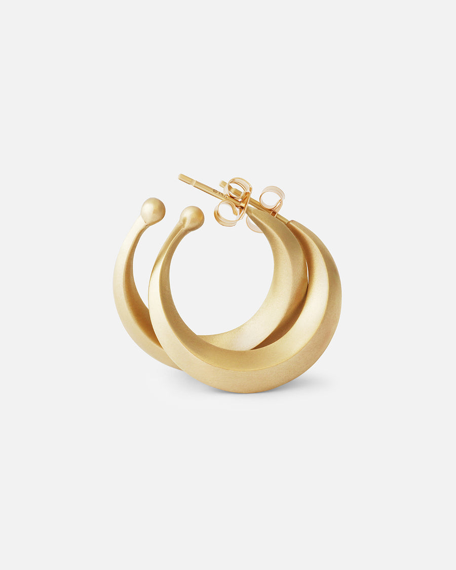 Medium Traveling / Hoops By Tricia Kirkland in earrings Category