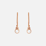 Pink Sapphire / Earrings By Tricia Kirkland in earrings Category