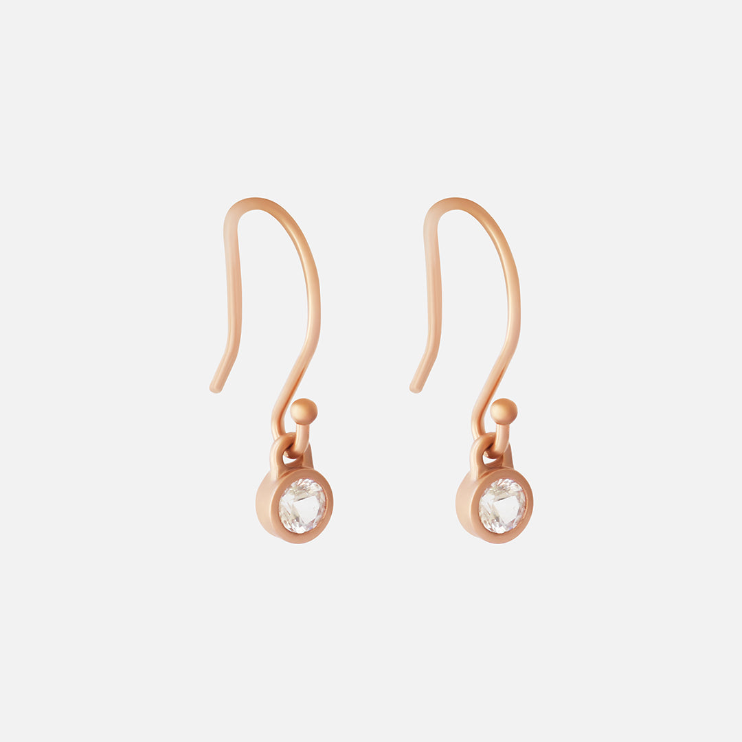 Pink Sapphire / Earrings By Tricia Kirkland