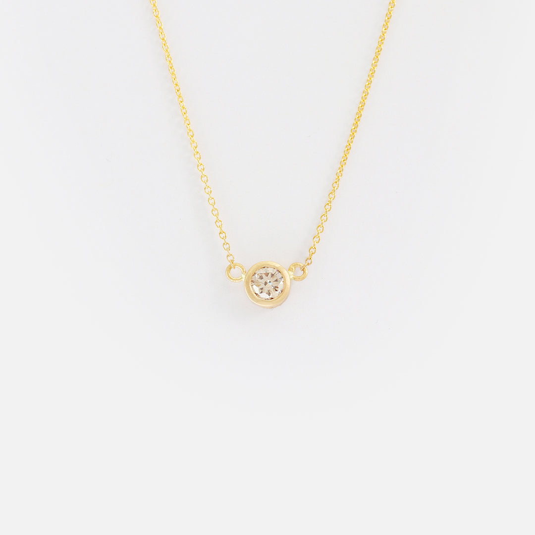 Single Diamond / Pendant By Tricia Kirkland