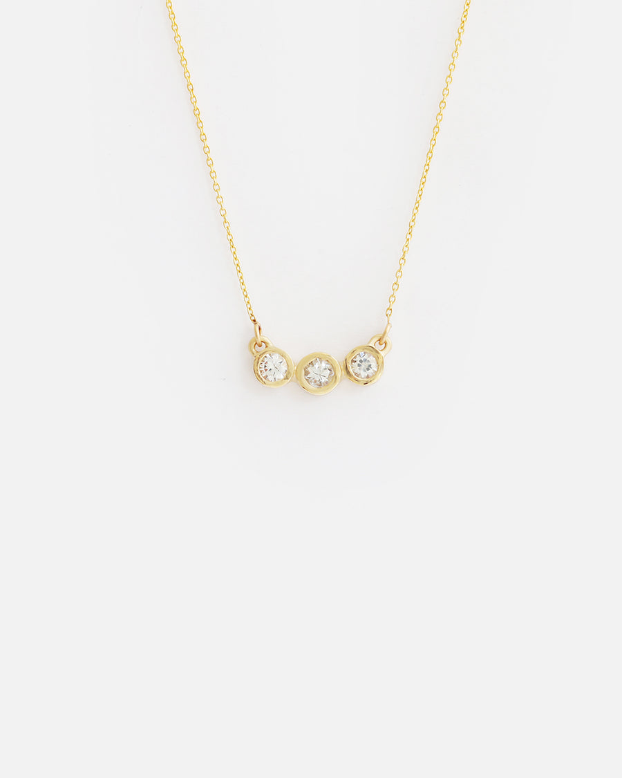 Triple Sapphire / Pendant By Tricia Kirkland in pendants Category