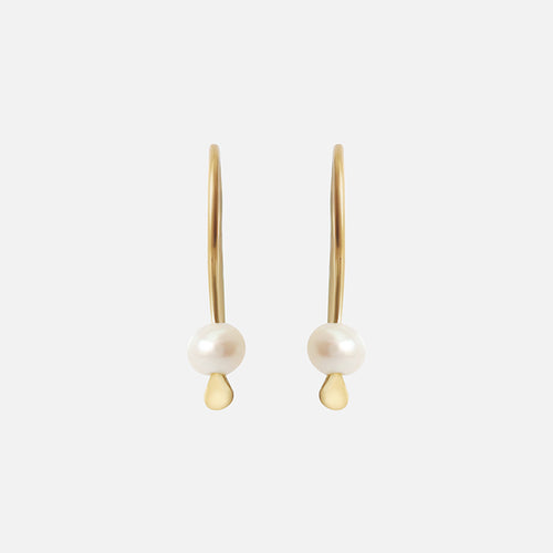Baby Pearl / Drop Earrings By Tricia Kirkland in earrings Category