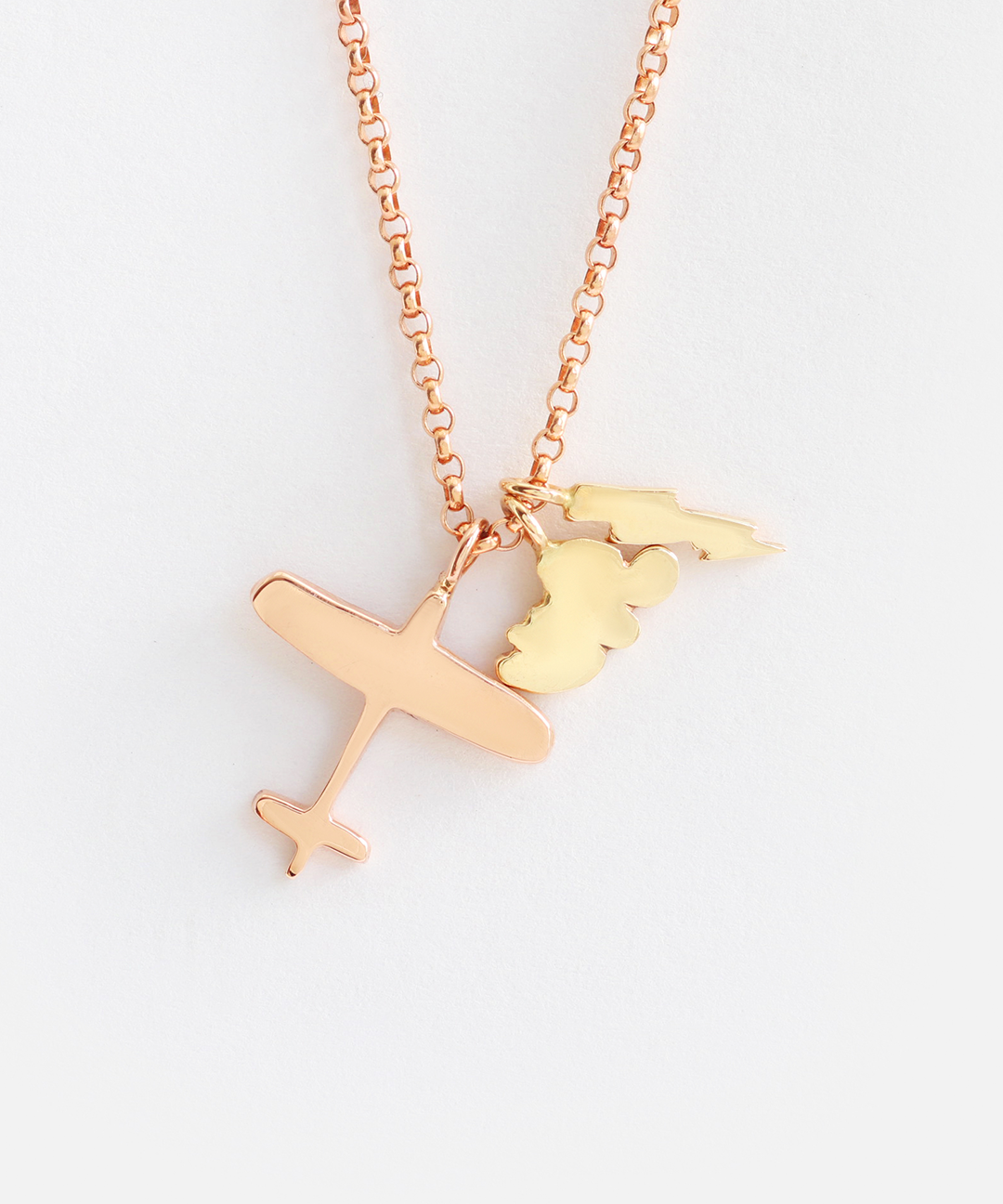 Sky / Triple Yellow + Rose Gold By fitzgerald jewelry