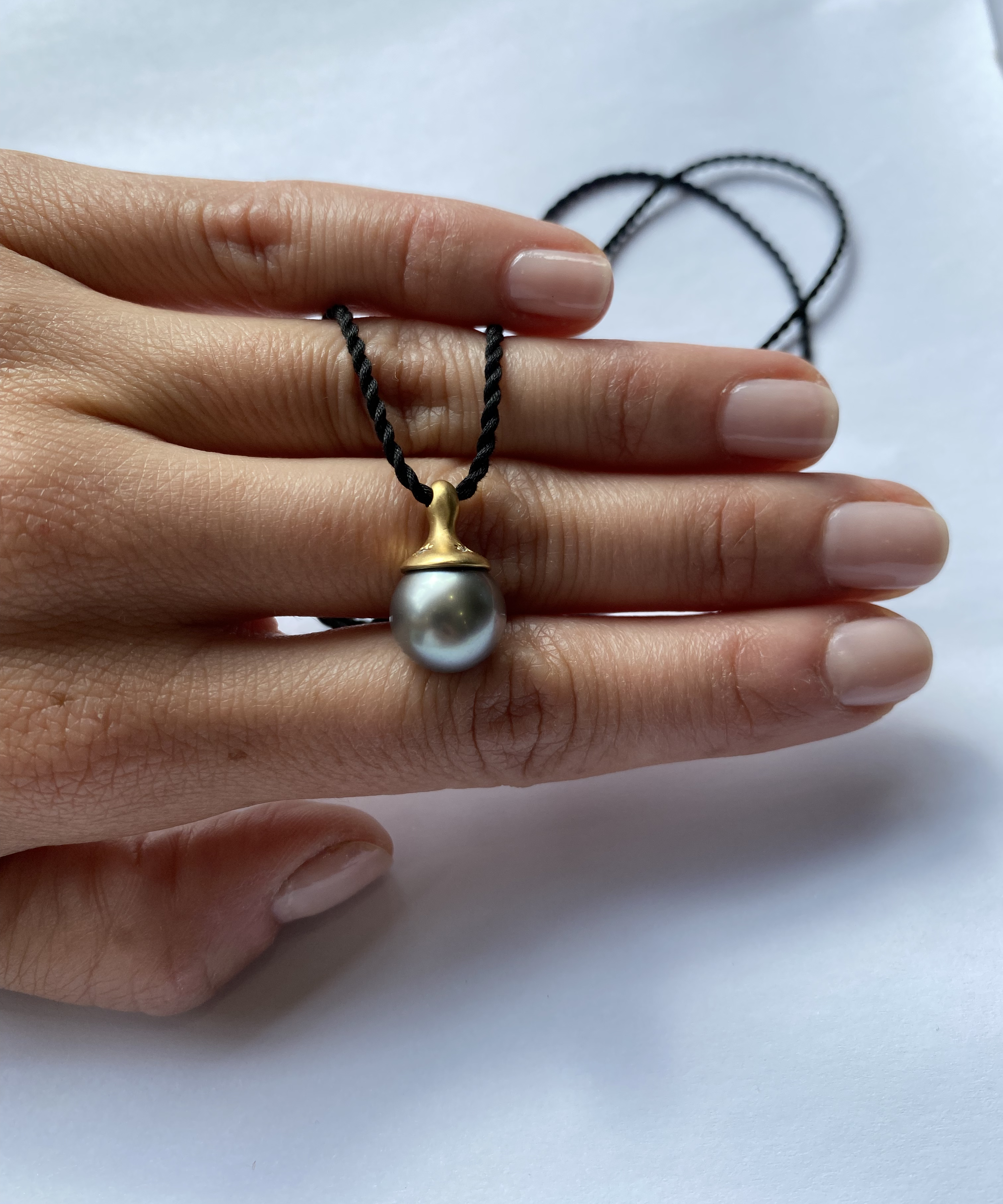 Umi / Moon and Stars Pendant By Hiroyo