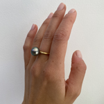 Umi / Moon + Stars Ring By Hiroyo