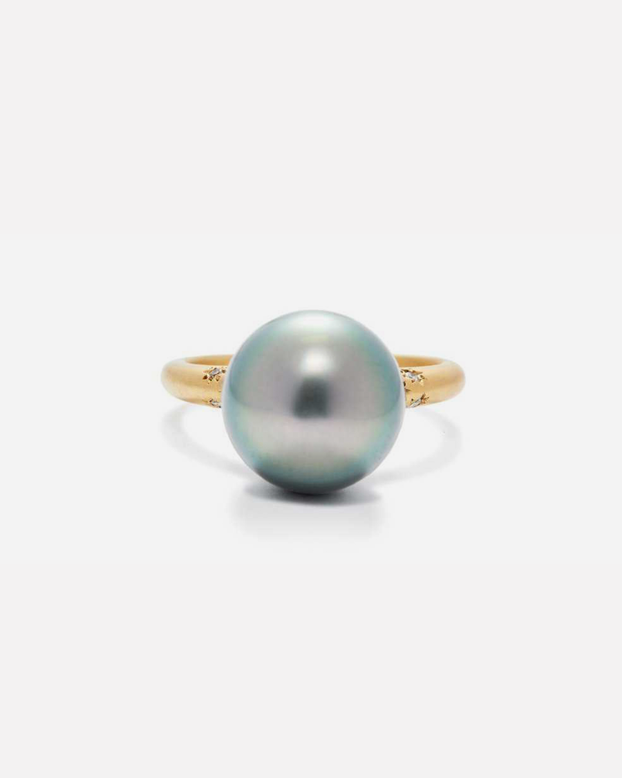 Umi / Moon + Stars Ring By Hiroyo in ENGAGEMENT Category