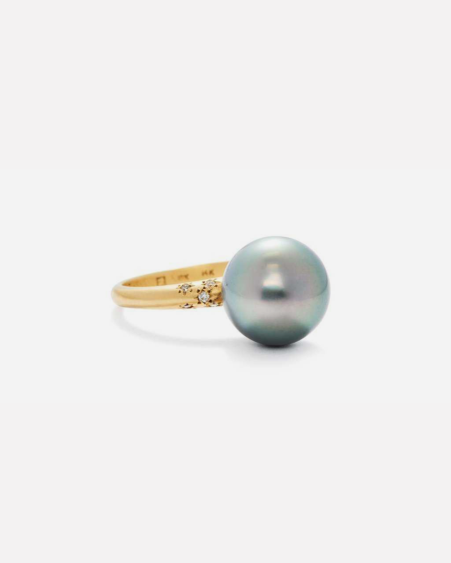 Umi / Moon + Stars Ring By Hiroyo in ENGAGEMENT Category