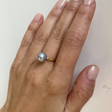 Umi / Single Diamond Ring By Hiroyo in rings Category