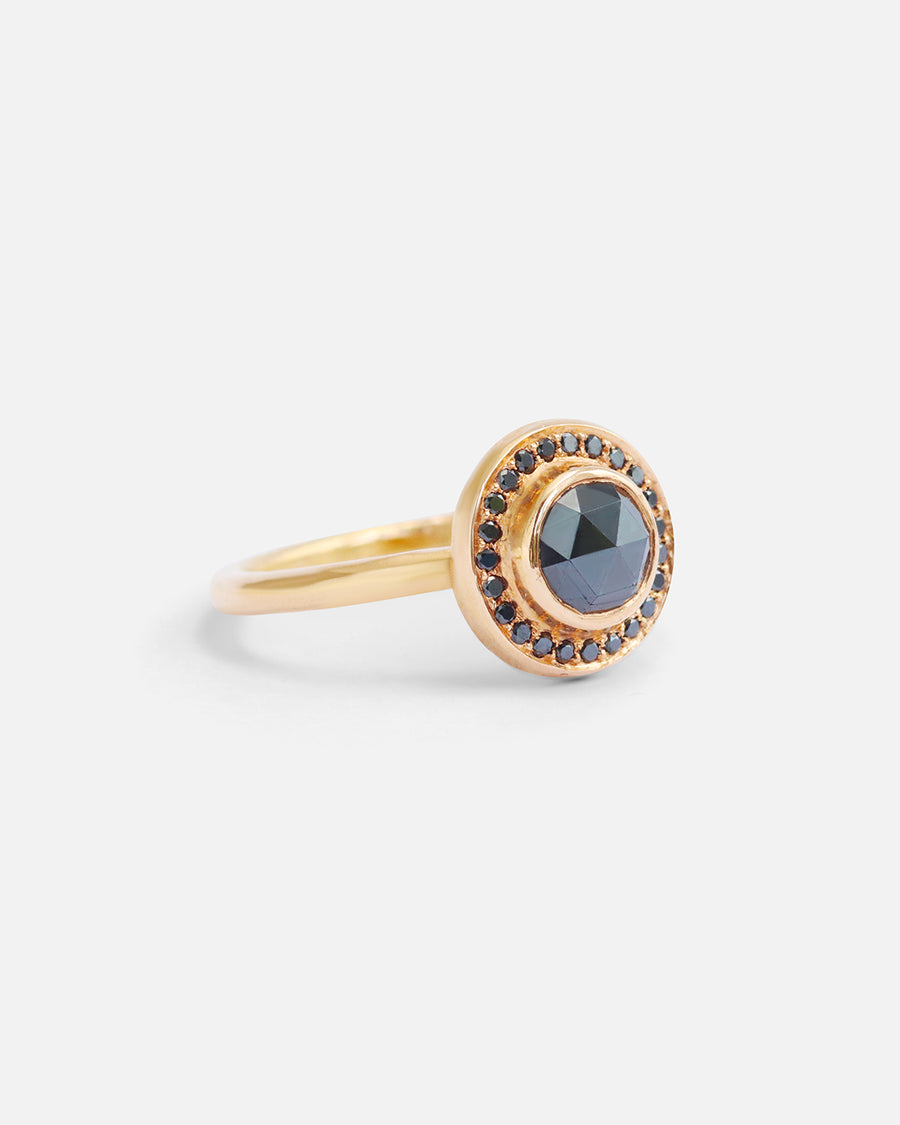 Corona / Black Diamond Ring By Vena Amoris in ENGAGEMENT Category
