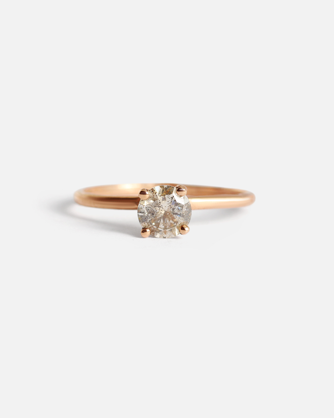 Stello / Salt & Pepper Ring By Vena Amoris in ENGAGEMENT Category