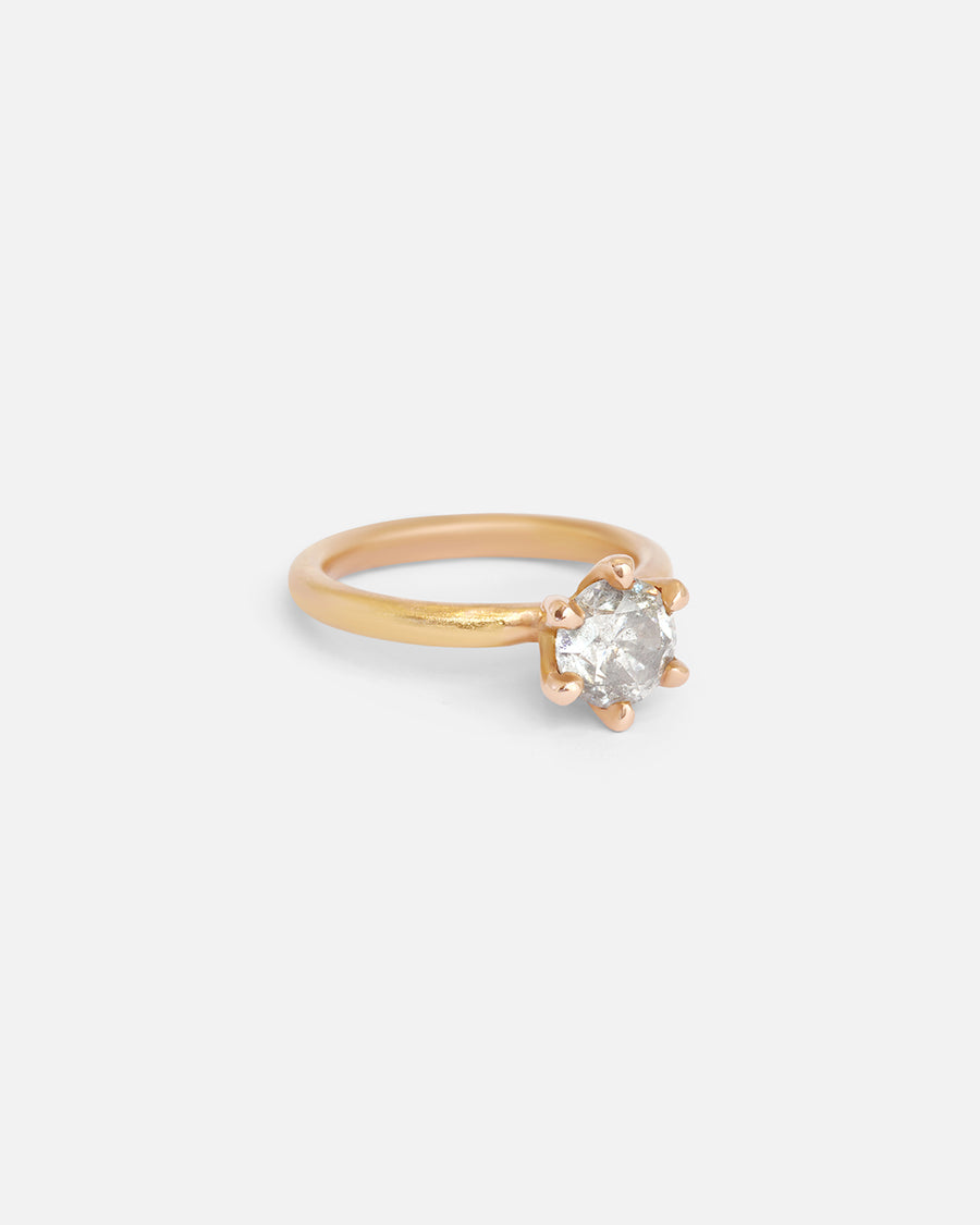 Iris / Salt + Pepper Ring By Vena Amoris in ENGAGEMENT Category