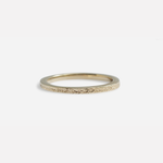 Flat Band / 2.65mm Thin Reticulated By fitzgerald jewelry