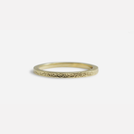Flat Band / 2.65mm Thin Reticulated By fitzgerald jewelry
