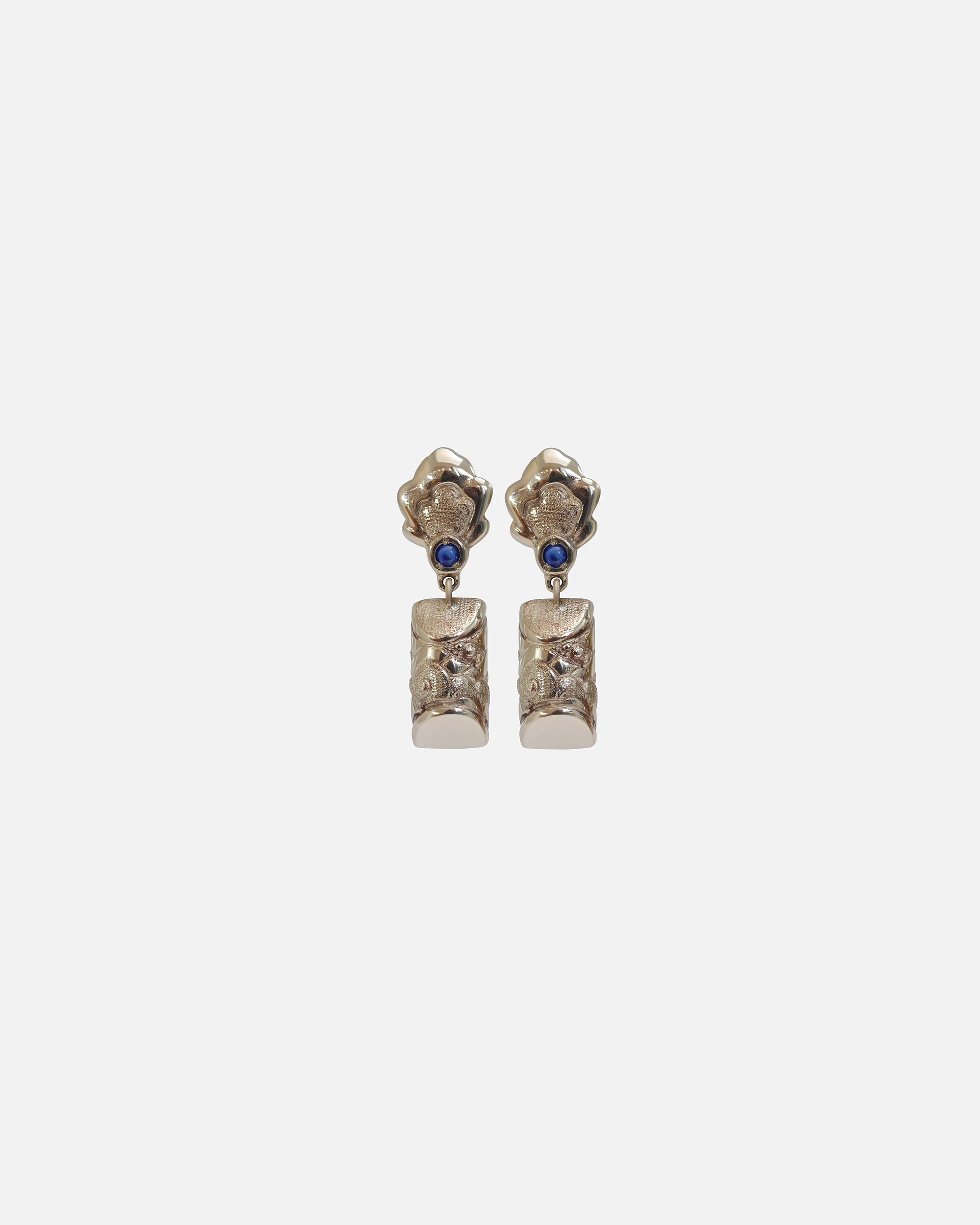 CloudBeam + Mugoonghwa / Stud Earrings *Out* By Young Sun Song