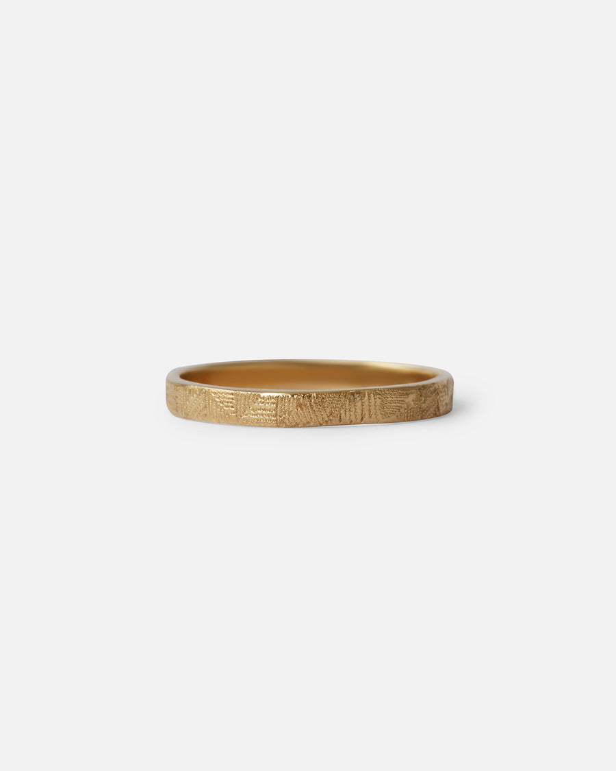 Stippled Mix Band By Young Sun Song in rings Category